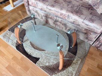 Sklenenny stolik 110x60cm - 2