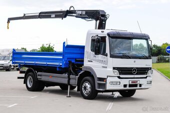 MERCEDES ATEGO 1523 TROJSTRANNÝ SKLÁPAČ + HYDRAULICKÁ RUKA - 2