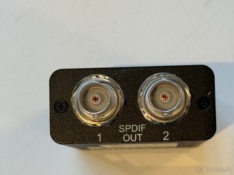 AudioWise SRC-DX + DC Blocker + BNC patch cables - 2