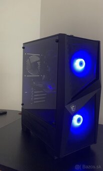 Predám gaming PC v skrini MSI MAG Forge 100R, i5-9400F, RTX - 2
