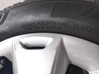 Alu disky 5x108 r18 na Ford + zimné pneumatiky 235/40 r18 - 2