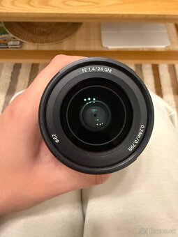 Sony FE 24mm f/1.4 GM – výborný stav, ostrý a ľahký širokáč - 2