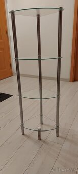 Regal sklenený - 2