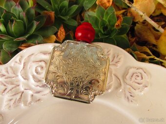 Starý strieborný flakón, Ag 800 - 2