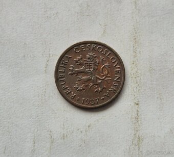 10 Halier 1937, ČSR - 2