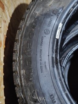 Predam 4× zimné pneumatiky 195/65R15 91T Matador - 2