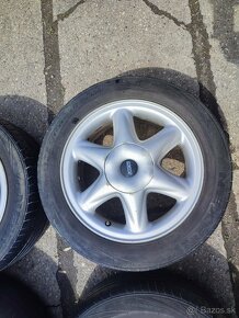 Kolesá 4x98 r15 letné pneu Nexen rok 2017 195/55 r15 cena 80 - 2
