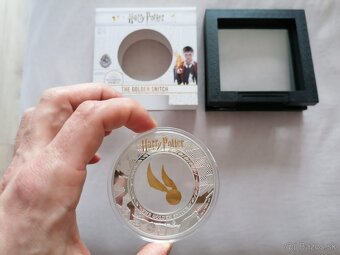 investičné strieborné mince proof Harry Potter strela - 2