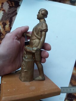 Kovová dekorácia - kováč - 2