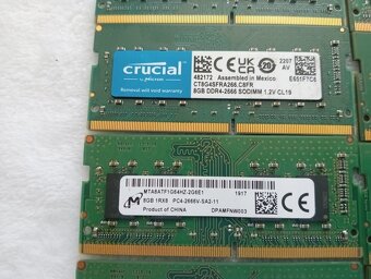 predám pamäte pre notebooky (sodimm) , 8gb DDR4 - 2