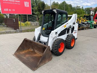Nakladač smykovy Bobcat S530, nové pneumatiky, UNC, CAT, - 2