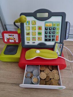 Pokladňa Smoby elektronická so zvukom, váhou, čítačkou - 2