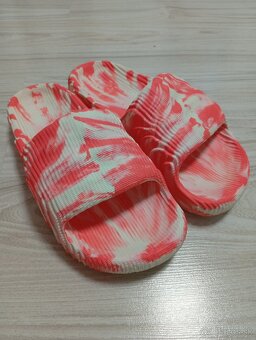 Adidas Adilette 22 Ivory Solar Red - 2