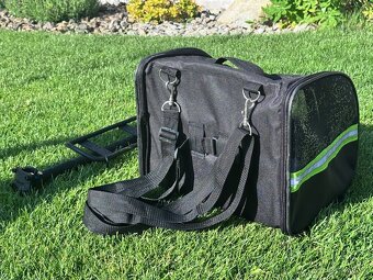 Taska-ruksak pre psa macku+ nosic na bicykel - 2
