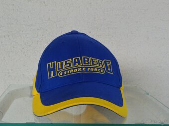 Husaberg kvalitná nastaviteľná šiltovka modrá - 2