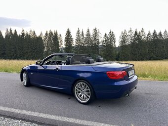 BMW 335i e93 cabrio, LeMans Blue, DKG, M-paket, n55 - 2