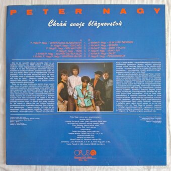 LP - Peter Nagy - Chráň svoje bláznovstvá OPUS - 2