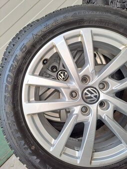 DISKY 5x112, ET 48, R17 + Zimné pneu 215/55 R17 - 2