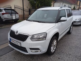 škoda yeti 1,2tsi,81kw,6-rychl. - 2