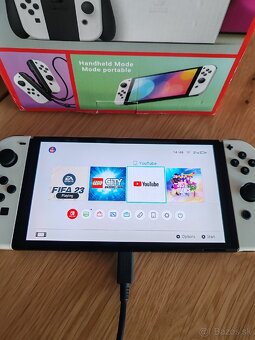 Nintendo Switch Oled-white+hry - 2