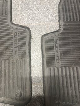 Gumené rohože Škoda Superb - 2