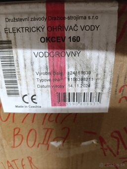 Elektrický ohrievač vody - 2