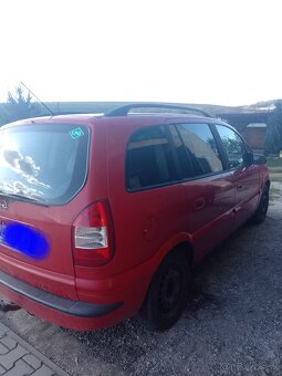 Opel Zafira  1,6 benzín +LPG r2005 - 2