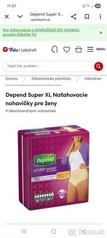 Predám dámske inkontinečné nohavičky - 2