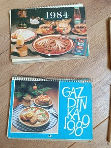 Kalendare Gazdinka 1984, 1988-1989 - 2