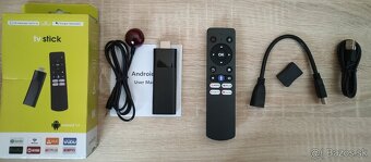 Android TV Stick Q6 (2GB/16GB) s BT ovladacom - 2