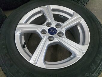 5x108R16 elektrony FORD-205/60R16 CONTINENTAL-zimne pneu - 2