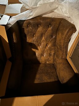 Chesterfield sedačka a kreslo - 2