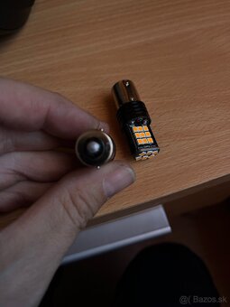 oranžové led ziarovky - 2