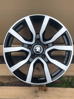 Hliníkové disky R16 5x112 VW Passat Golf T-roc SKODA OCTAVIA - 2