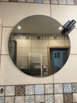 Okrúhle zrkadlo 70 cm - 2