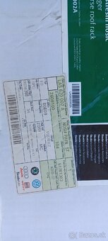 Strešný nosič, priečink Octavia 2 , Fabia... - 2