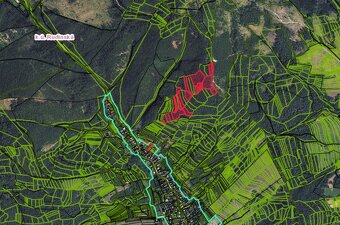 Rudinská – 1.300 m2 LESNÉ POZEMKY a ORNÁ PÔDA - 2