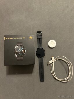 Predám hodinky Huawei Watch GT 2 46mm Black Strap - 2