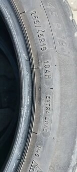 Celoročná pneu 2ks 255/45 R19 104H Michelin CrossClimate 2 - 2