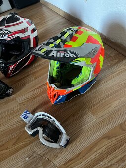 Prilby airoh Fly plus okuliare 100% set - 2