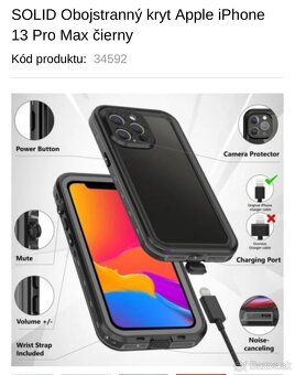 Obojstranný krit Apple 13pro max - 2