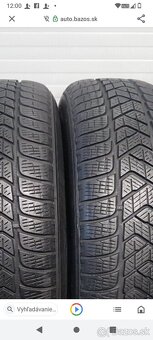 225/55 r18 zimné pneu.Pirelli - 2