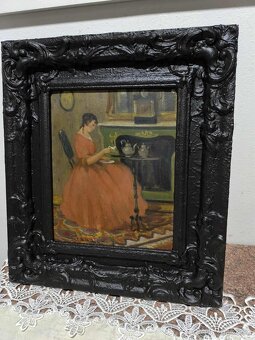 Stará olejomaľba - 2