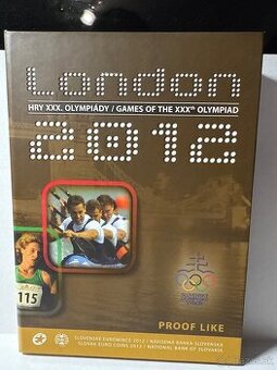 Sada mincí SR 2012 proof  LOH - 2