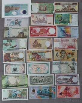 Unc bankovky (hodnotnejšie) - 2