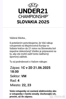 Majstrovstvá Európy 21 Futbal - 2