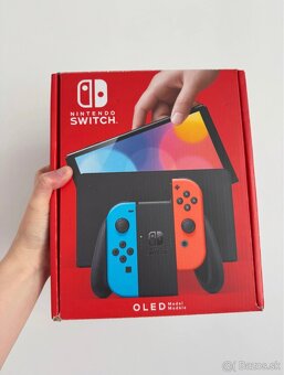 Nintendo Switch Oled + hry - 2
