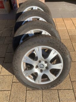 Sada hlinikovych diskov s pneu 205/55 R16, 6,5Jx16H2 ET50 - 2