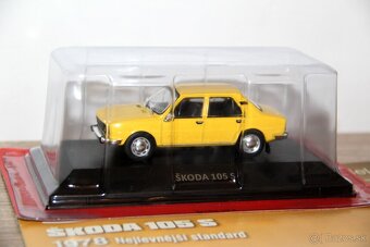 Škoda - Veľká história v malých modeloch DeAgostini 1:43 - 2