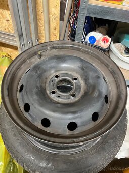 Predám plechové disky r15, 4x100 po renovácií 4ks - 2